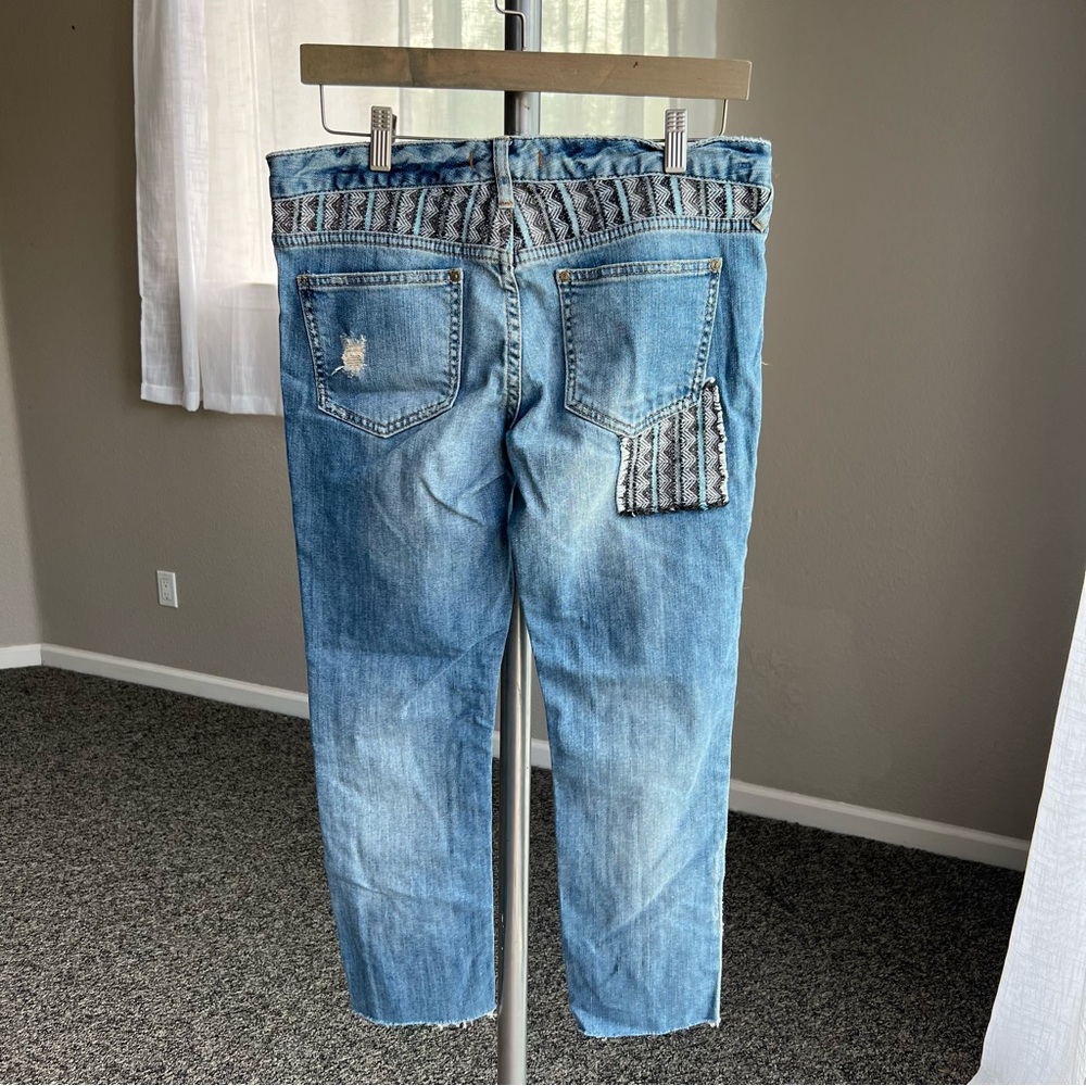 Free People Patchwork Jeans - Picture 5 of 6